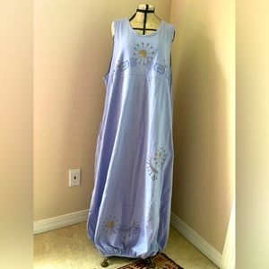 Blue Fish sleeveless bubble gown